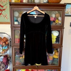 VTG - 90s Baby Express Velvet Dress